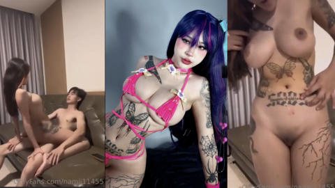 namii11455 – onlyfans น้องนามิขย่มควยบนโซฟา คลิปหลุดไทย ตำนานสายเย็ดสุดเงี่ยน นัดผู้ชายมาเย่อหรรม หุ่นดีนมใหญ่ โม๊กควยเทพอีก เจอดุ้นแข็งกระแทกหีเสียวถึงใจ